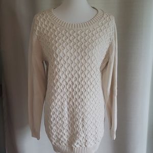 karrisa - me Cream Sweater Size XL